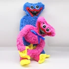 Игрушка плюшевая Huggy Wuggy 37 см, игрушка с маком для игр, персонаж игры, плюшевая кукла, горячая пугающая игрушка, плюшевые игрушки, мягкий подарок, игрушки для детей на Рождество