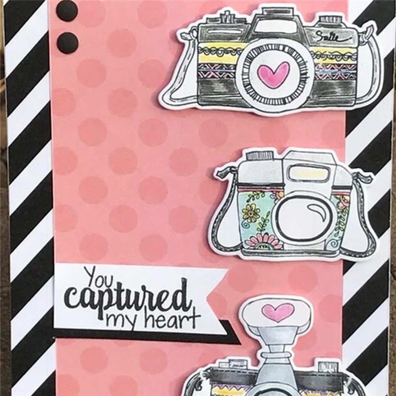 Прозрачная силиконовая печать для камеры/печать скрапбукинга DIY/фотоальбом