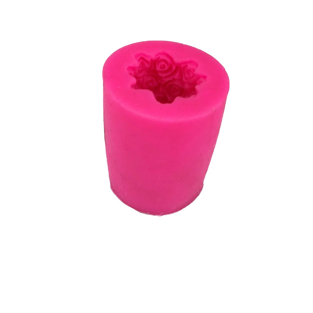 

3D Роза, цветок, цилиндр, силиконовая свеча, фотоформа, инструмент для изготовления свечей, смола, рукоделие, фотография