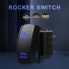 Mayitr 1 шт. 5-контактный синий светодиодный Рок светильник кулисный переключатель 20A 12V ВКЛ-ВЫКЛ UTV переключатель для грузовиков кнопка для морской караван