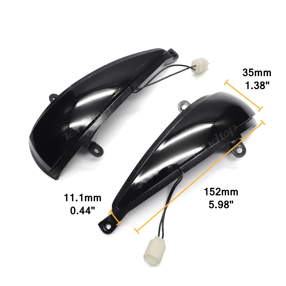 Для Honda Civic 8th Hatchback MK8 Type-S Type-R FN FK динамический сигнал поворота мигающий боковой