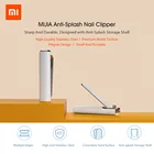 Кусачки для ногтей Xiaomi Mijia, 10 шт., защита от брызг, брызг, нож для ногтей из нержавеющей стали 420, для красоты рук, ногтей, MJZJD001QW