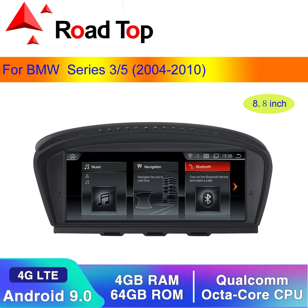8 &quotAndroid 9 0 Автомобильный сенсорный экран плеер для BMW серии 3/5 2005 2010 CCC с GPS