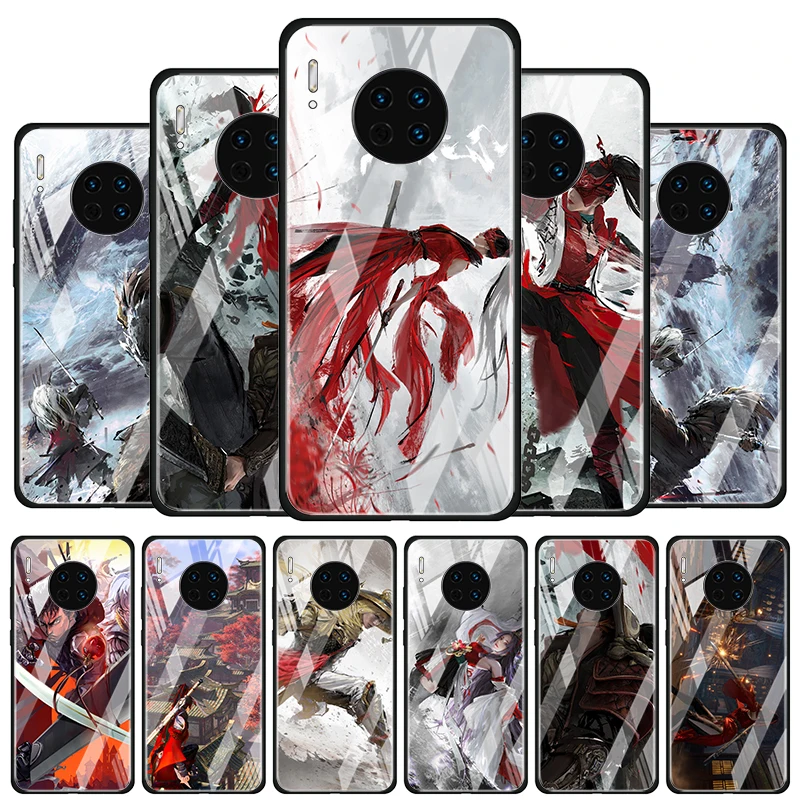

HOT NarakaBladepoint Tempered Glass Cover For Huawei Y6 Y7 Y9 Y5P Y6P Y8S Y8P Y9A P Smart Z 2019 2020 2021 Phone Case