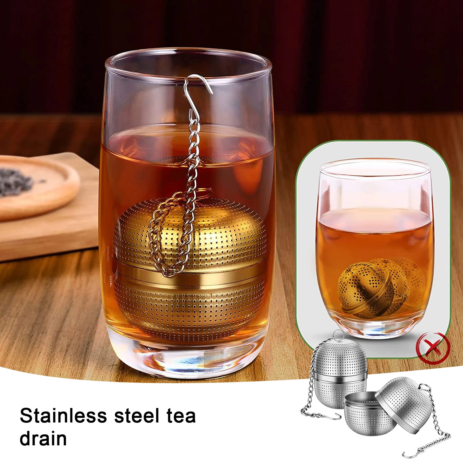 Ситечко для чая из нержавеющей стали | Дом и сад