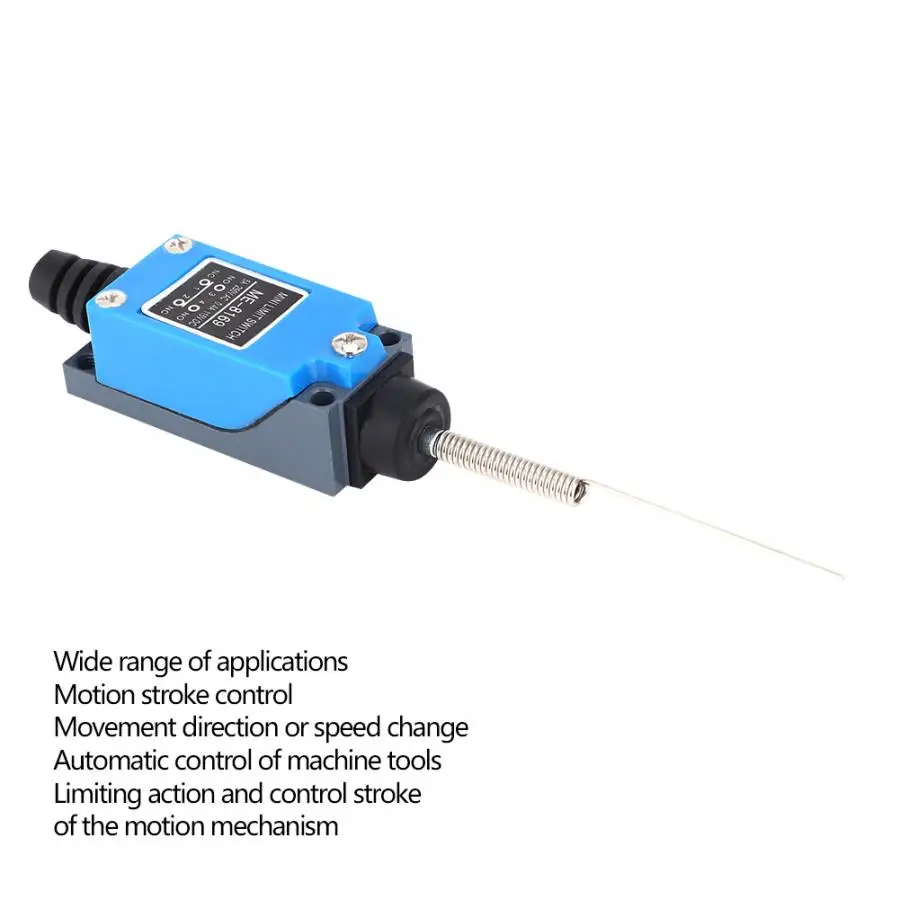 Микро переключатель 250 В 5 А гибкий пружинный рычаг мини концевой 8169|Выключатели| |