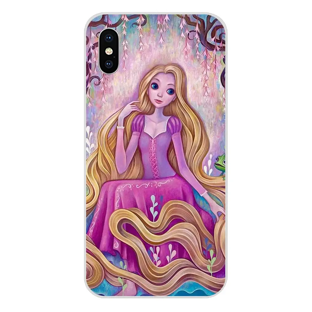 as picture Чехол модные светильники Рапунцель платье принцессы для Huawei NOVA 2 V20 Y3II Y5 Y5II Y6 Y6II Y7 Y9 G8 G9 GR3 GR5 GX8 Prime - Цвет: as picture