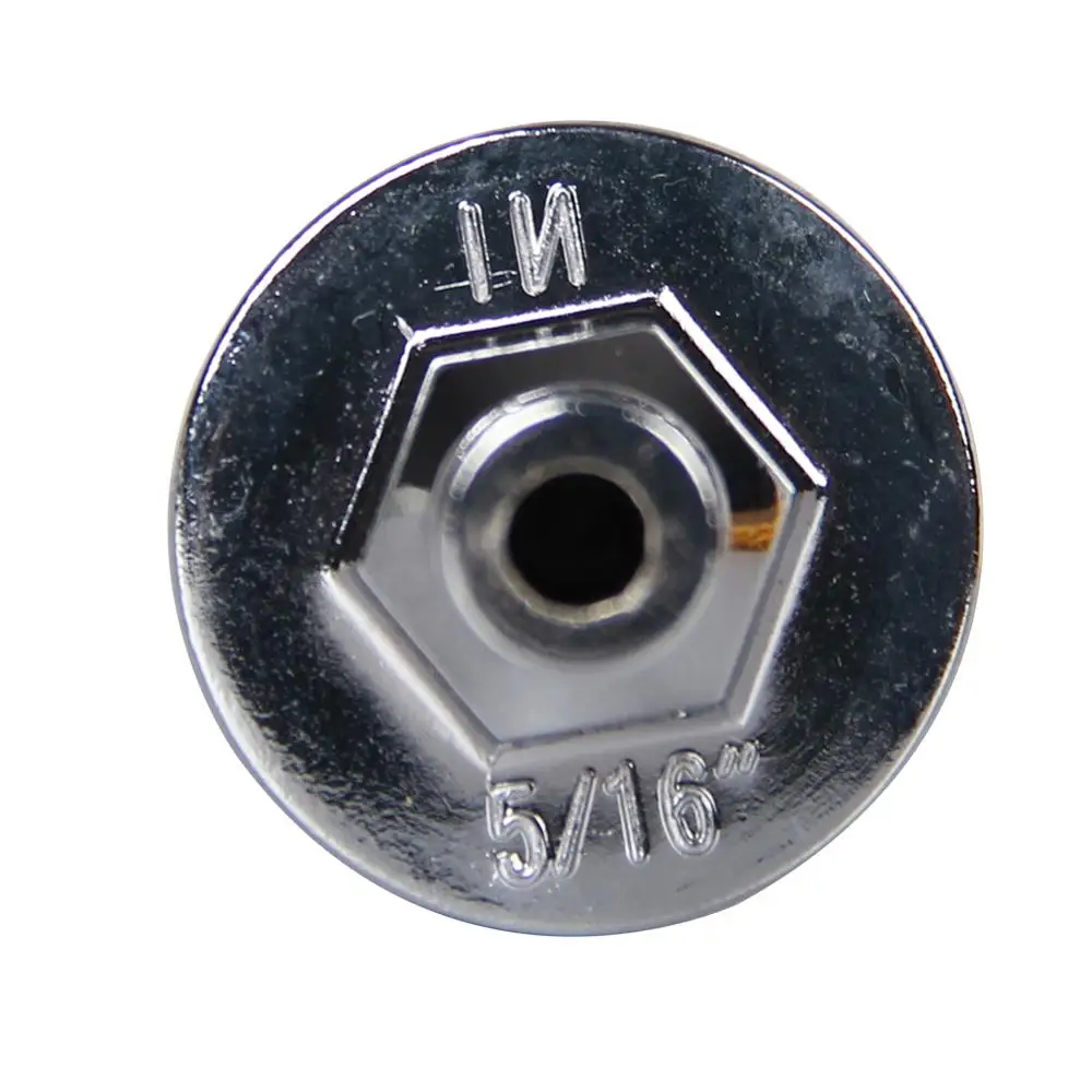 

CARBOLE 5/16" Universal Chrome Glass Clearview Fuel Filter Petrol Diesel Inline Reusable