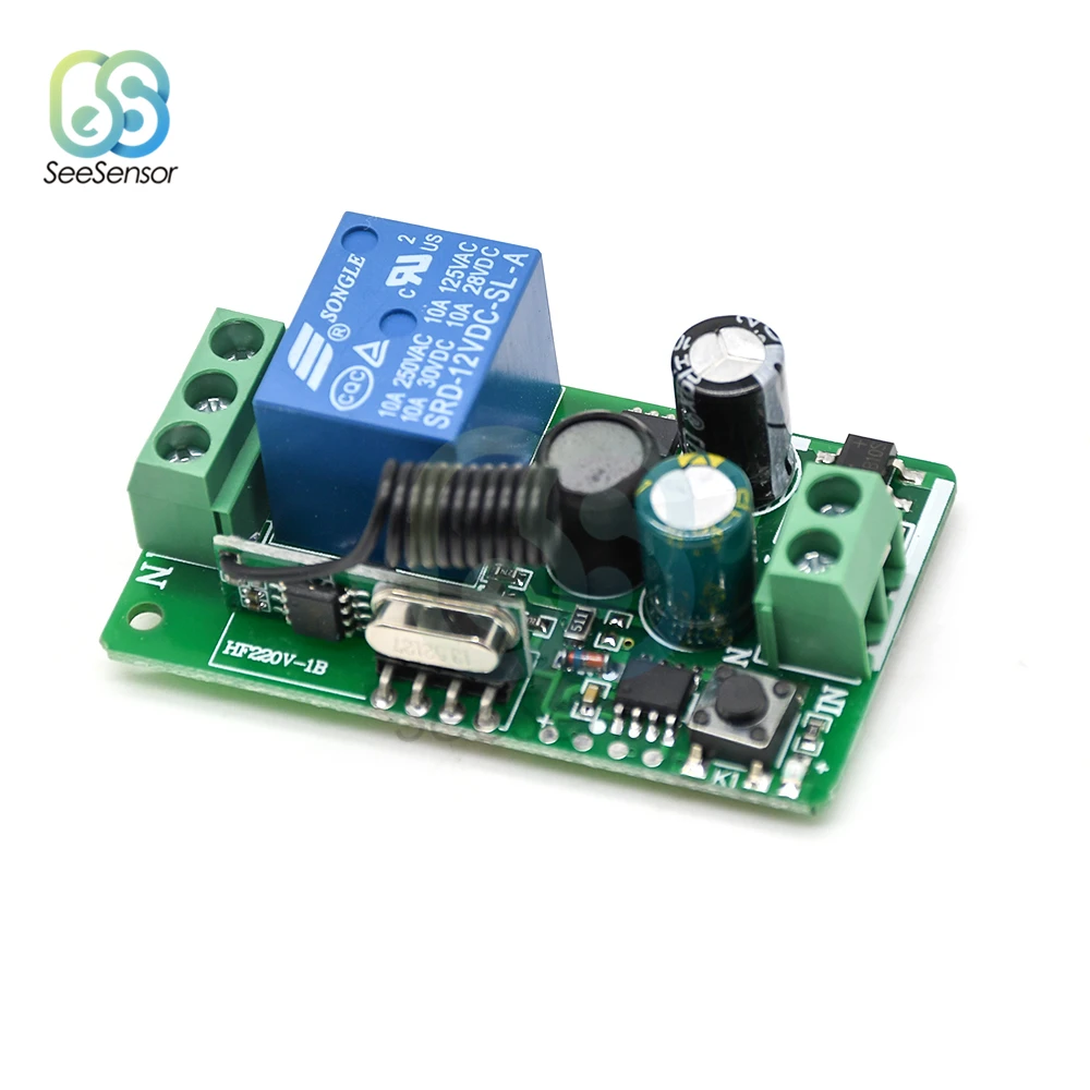 Беспроводной пульт дистанционного управления приемник переключателя модуль для