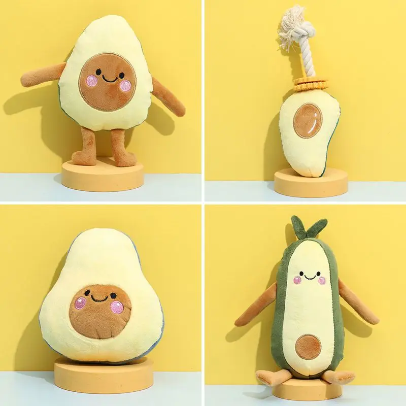 

Plush Stuffed Pet Toys Bite-resistant Dog Molar Teeth ToyCat Puppy Teddy Bichon Bite Training Interactive Supplies Dog Chew Toys