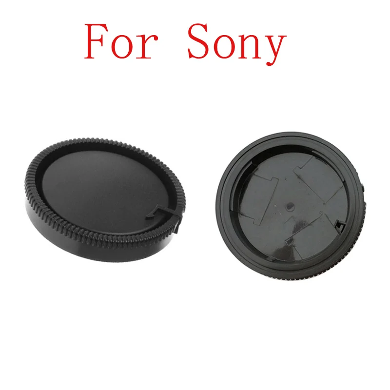 For sony A 2 шт. крышка объектива камеры для Canon nikon sony Pentax Olympus Micro M4/3 Panasonic samsung Leica Fujifilm Крепление камеры - Цвет: For sony A