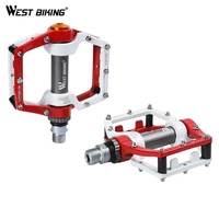 bmx aluminum flat pedals mtb bicycle alloy accessories footrest parts goods bikes mixed static pedaller cleat road mountain step