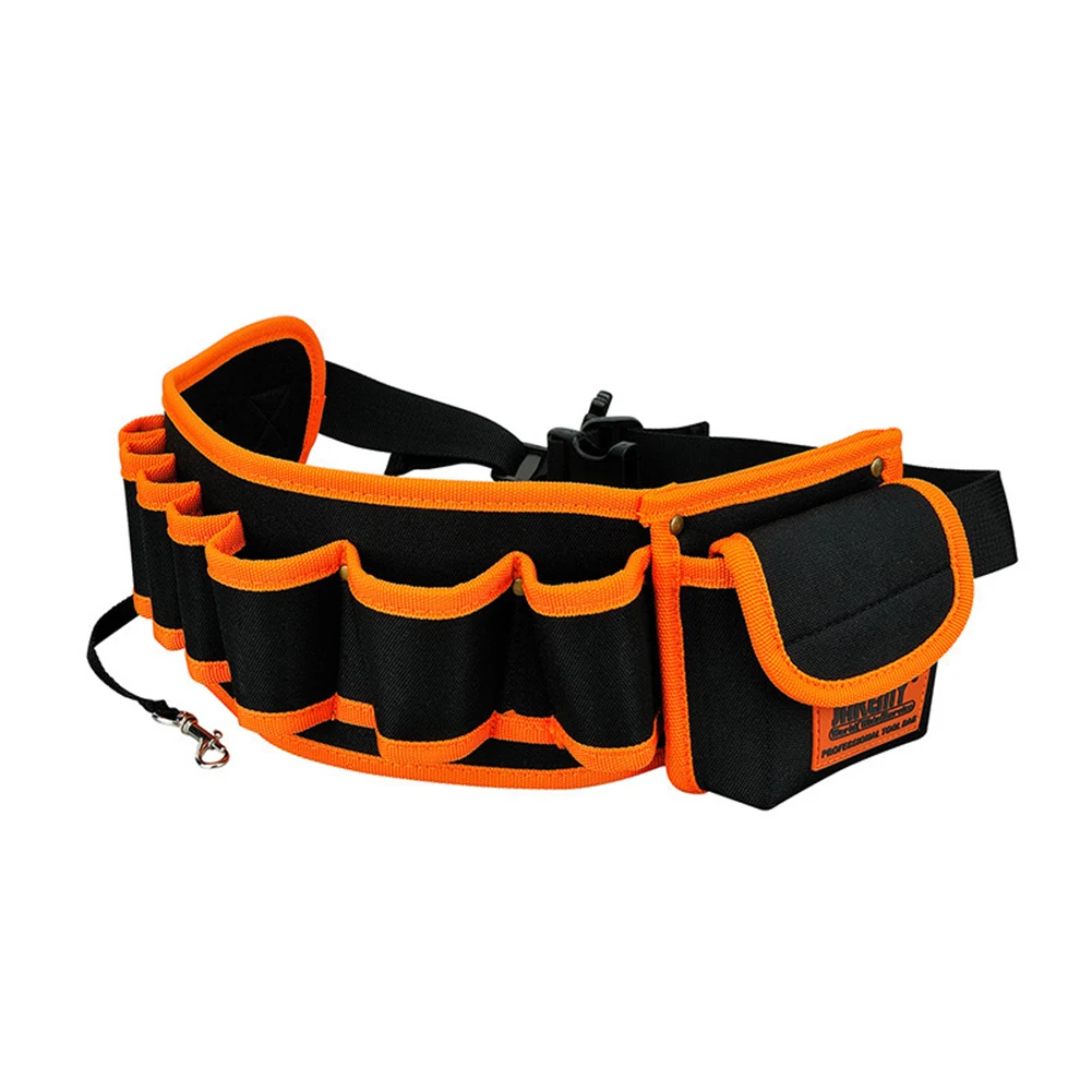 

Multi-pockets Tool Waist Bag Electrician Tool Bag Organizer Carrying Case Pouch Hardware Adjustable Storage Belt