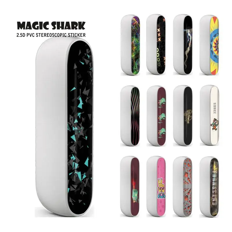 Чехол Magic Shark My World Dreamy Jellyfish Mario с наклейкой для IQOS 3 IQOS3 0|Наклейки телефонов| |