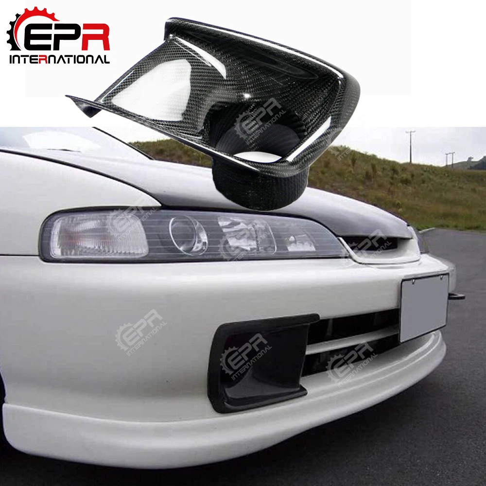 Передний бампер из углеродного волокна для Honda 94 01 Integra DC2 JDM воздуховод с