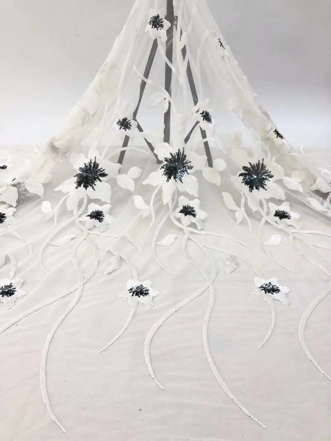 Горячая Распродажа африканская кружевная ткань 2020 Высококачественная блестящая