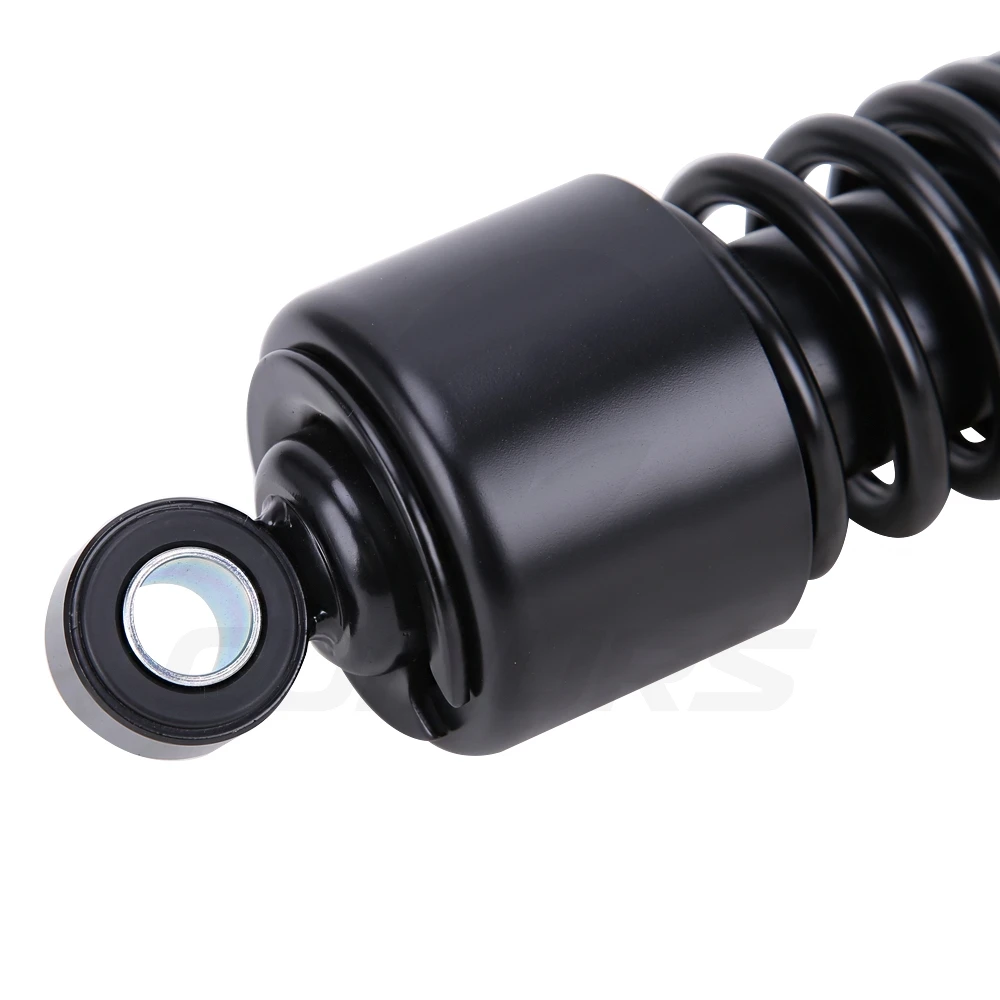 

OUMURS Motorcycle Black Rear Shocks Absorber Suspension 10.5" 267mm Fits For Harley Sportster Road King FLHP For Yamaha Suzuki