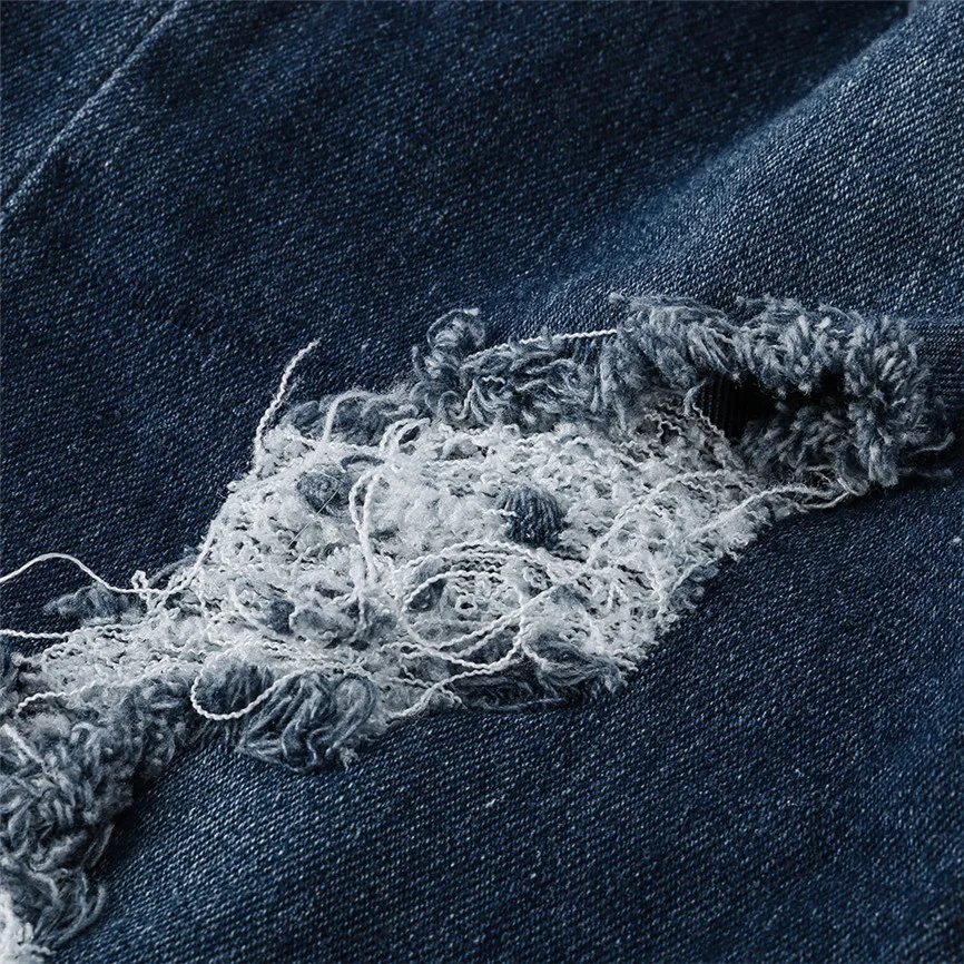 Джинсы с высокой талией обтягивающие Рваные дыры новинка 2020 брюки-карандаш