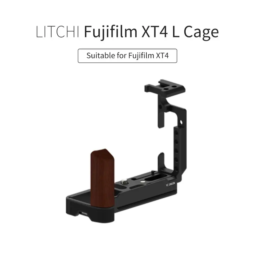 

Yc Onion Fuji Xt4 Micro Slr l-Shaped Plate Base Handle Camera Quick Release Plate Rabbit Cage Kit Accessories