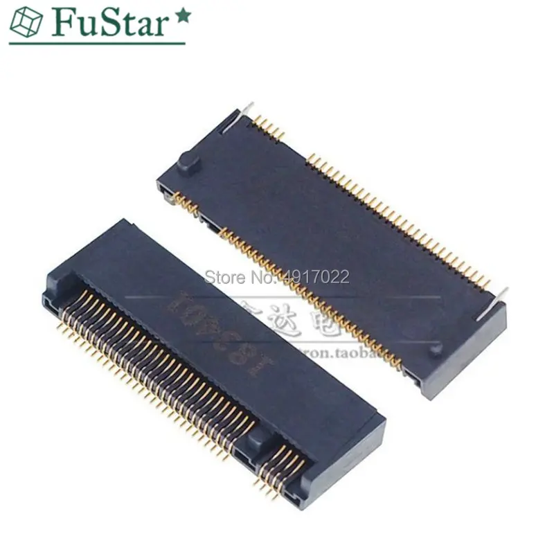 

5pcs M.2 Connector 67P M KEY NGFF interface socket SSD socket H=3.2 / 4.2 / 4.8 / 6.7 / 8.5 M.2 SSD Slot NGFF Socket Hot New