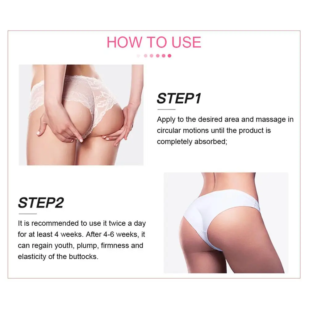 

Buttocks Cream Moisturizing Lifting Tightening Shaping Big Butt Massage Cream Hydrolyzed Collagen Body Skin Care 40g TSLM2