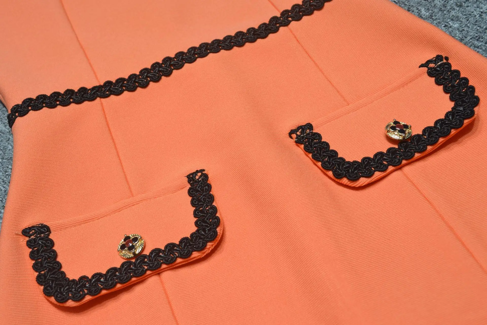 

2021 Summer New Women Sexy Bandage Dress Orange Fashion V-Neck Sleeveless Stitching Bodycon Celebrity Party Mini Dress Vestidos