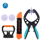 Профессиональный 5 в 1 мобильный телефон Инструменты для ремонта ЖК-дисплей Экран открытие щипцы присоске Комплект инструментов Съемник элементов разборки набор ручных инструментов