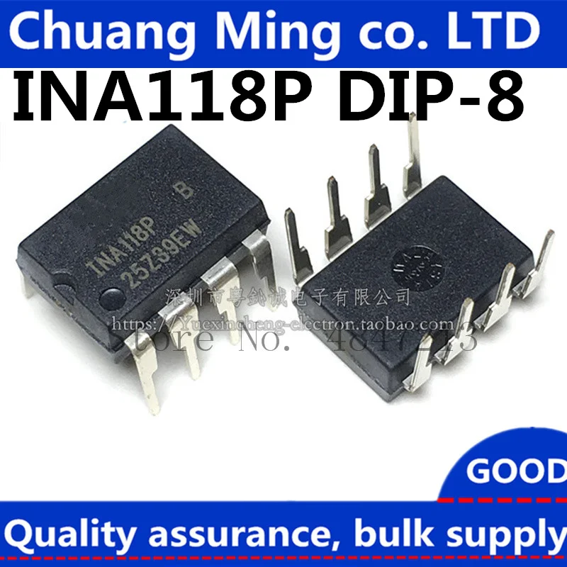 Бесплатная доставка 10 шт./лот INA118P INA118PA INA118PB INA118 DIP-8 точный с низкой мощностью зеркальный | Отзывы и видеообзор -4001025074423