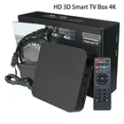 2021 HD 3D Смарт ТВ-бокс 4K Android ТВ-бокс Rk3228 2,4G Wifi домашний пульт дистанционного управления Google Play Youtube медиаплеер телеприставка