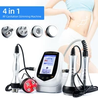 4 in 1 rf ultrasound cavitation slimming machine 40k vacuum bipolar remove cellulite fat burner massager body shaping equipment