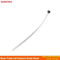 rear trunk lid clamshell flip backup camera drain hose with pipe connector for vw passat b7 b8 cc golf 6 mk6 7 mk7 510827861