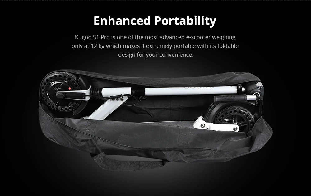 [ЕС сток] KUGOO S1 PRO складной электрический скутер для взрослых 350 Вт ЖК-дисплей 8 дюймов шина для Xiaomi M365 электрический скутер E скутер