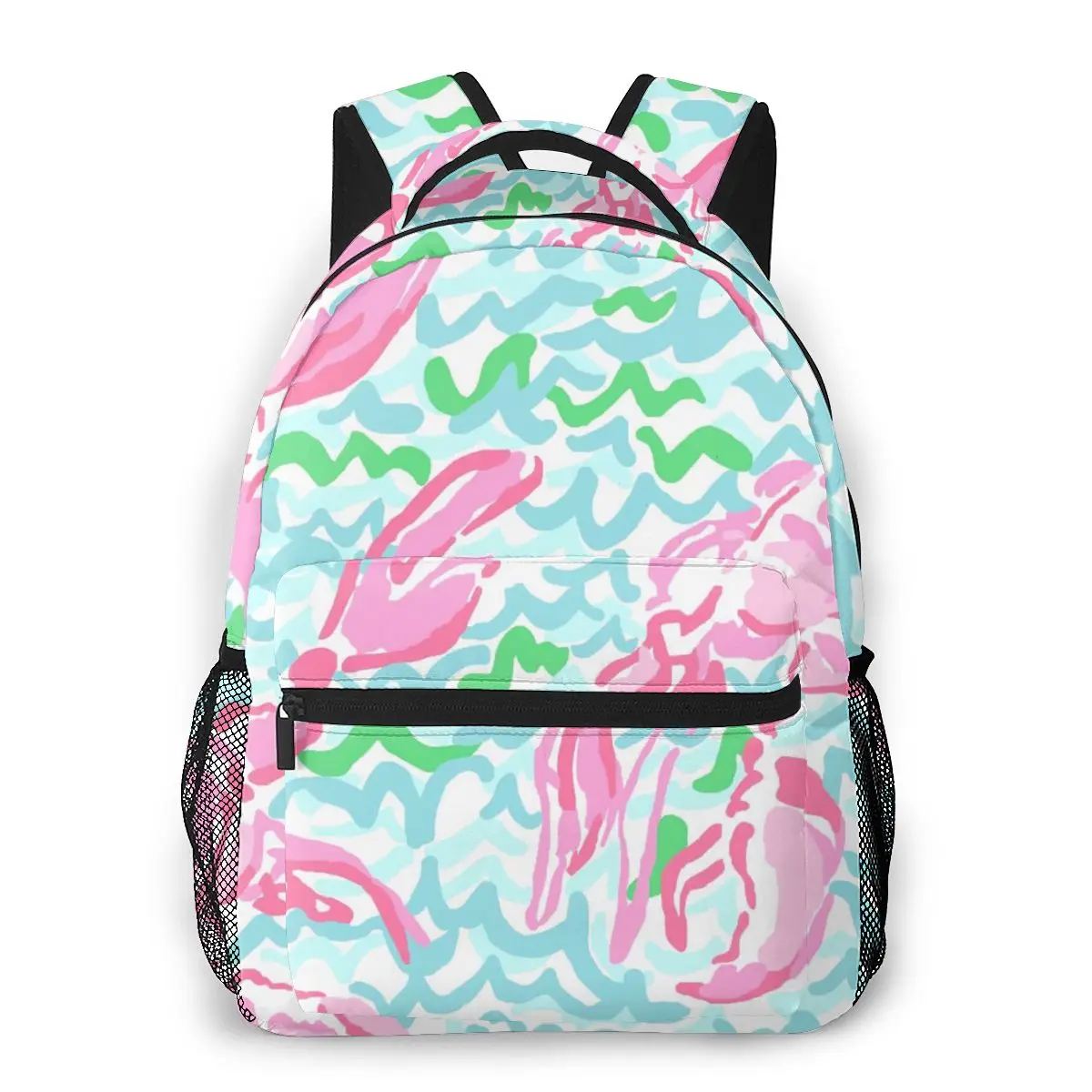 

Women Backpack Casual Travel Bag Lobster Patten School Bag Fashion Shoulder Bag For Teenage Girl Bagpack