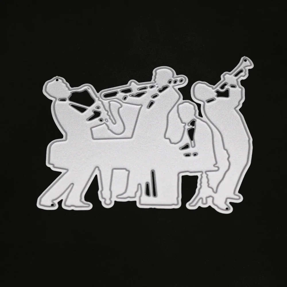 Металлические штампы сделай сам трафареты музыкальная команда скрапбукинг