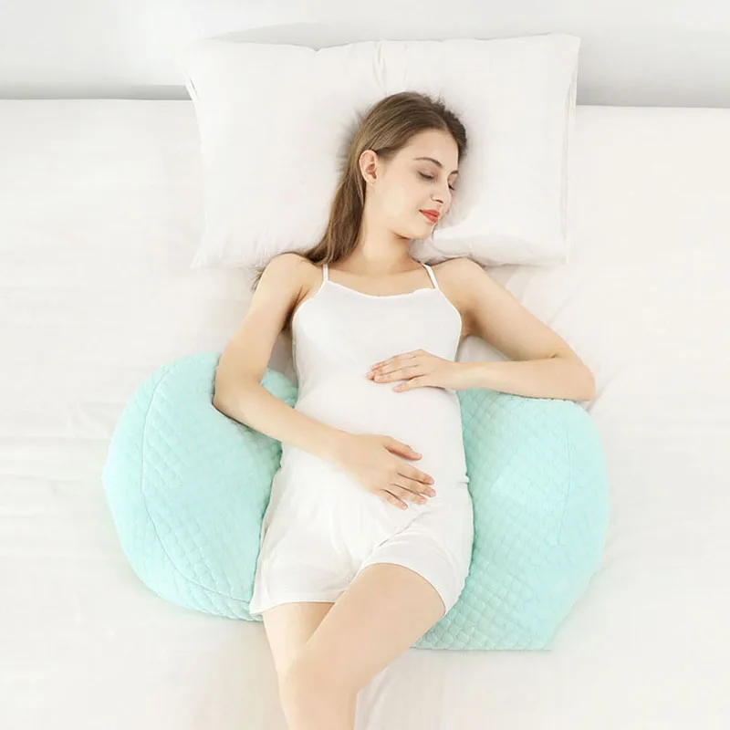 

Многофункциональная U-образная подушка для беременных для защиты талии, регулируемая подушка для поддержки живота и поясницы для беременны...