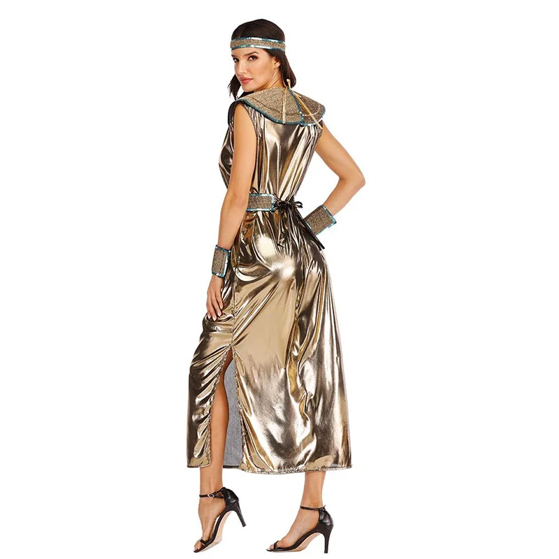 Женский пикантный Костюм Богини египетская Клеопатра костюм египетской