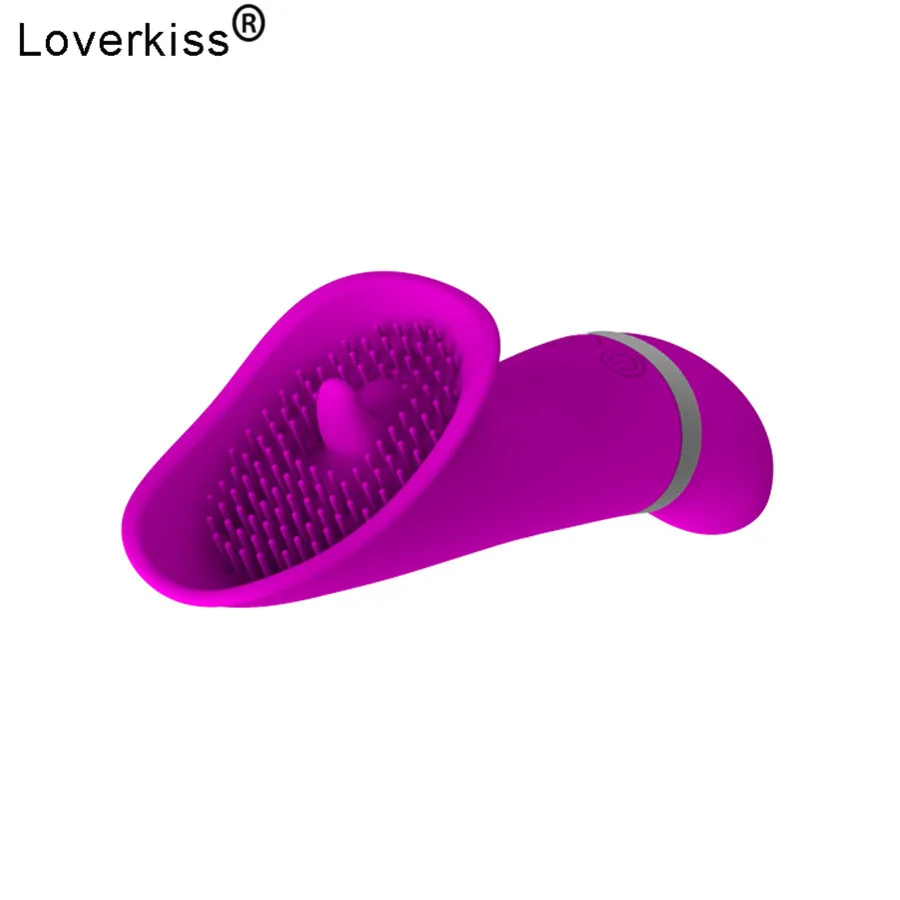Вибратор Loverkiss 30 колебаний для массажа беззвучный вибратор стимуляции клитора