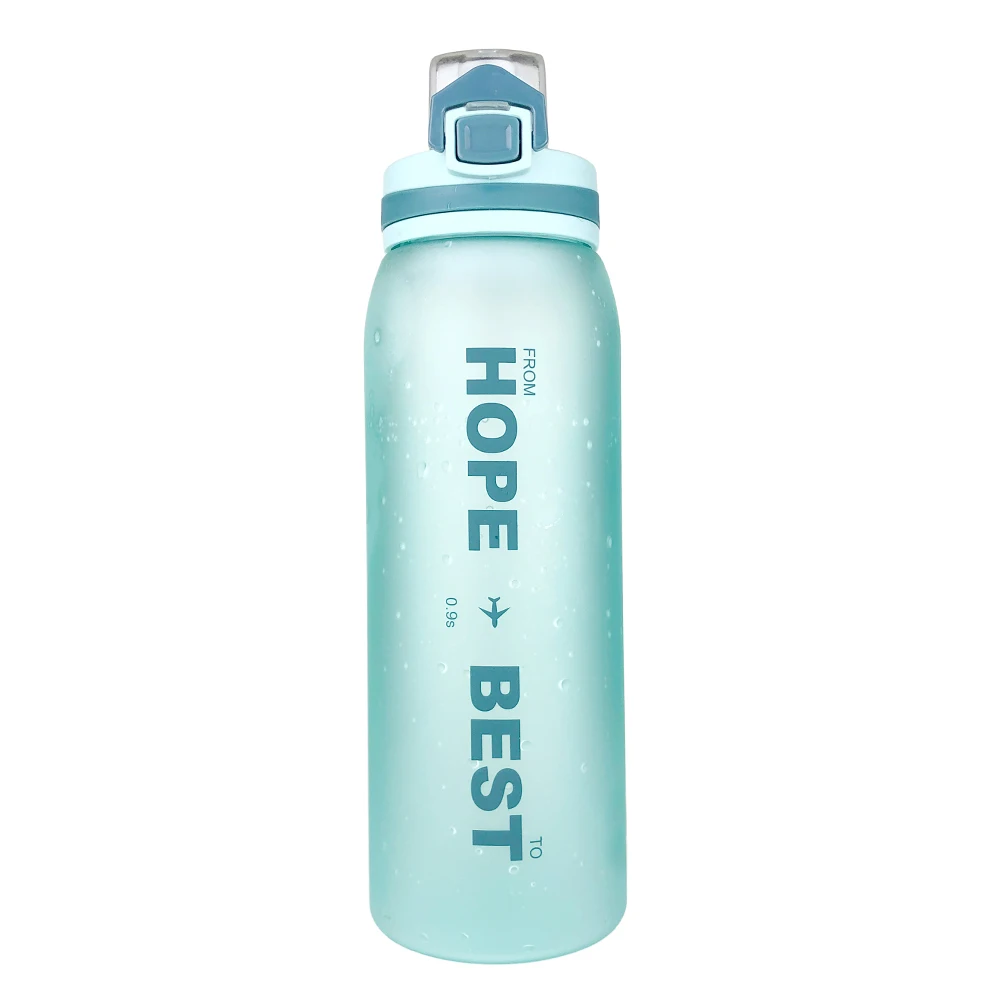 

900ml Tritan plastic water bottle BPA free Gym water bottle Leak-proof Water Bottle Riding Travel Outdoor Explosion Sport Bottle