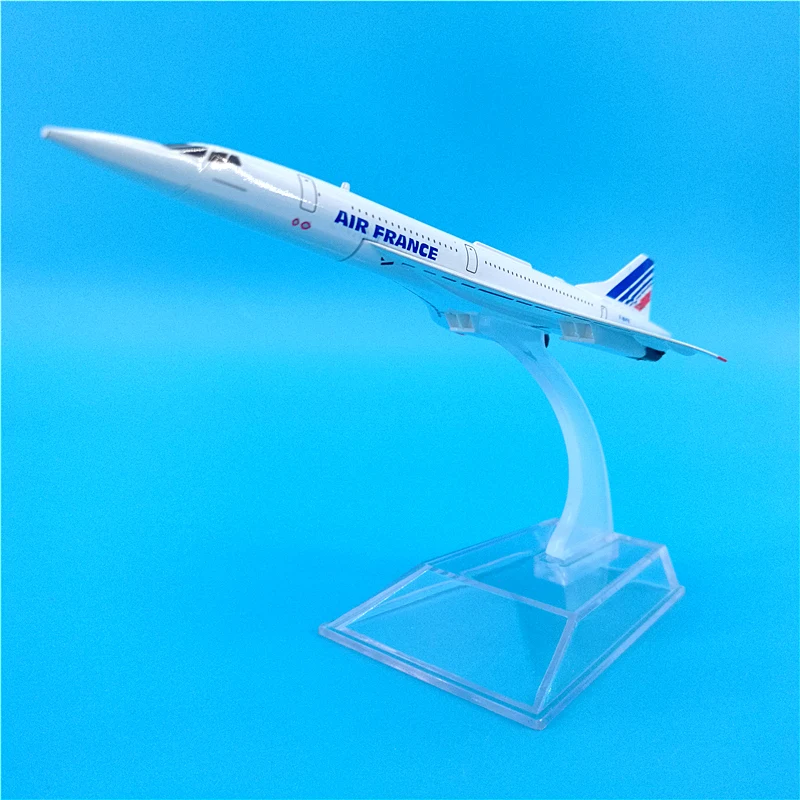 1:400 масштаб 16 см Concorde Air Франция модель самолета 1976-2003 литой под давлением самолет игрушка самолеты сверхзвуковой авиалайнер подарок коллекционный
