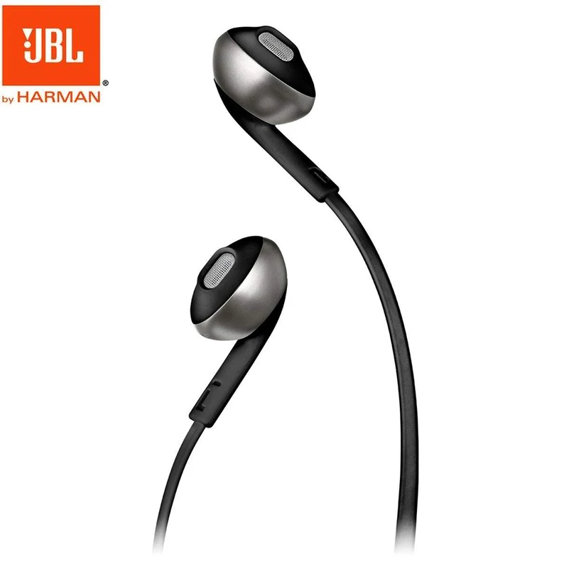 JBL 205BT Bluetooth Беспроводные спортивные наушники динамические ушные крючки Fone наушники JBL гарнитура для спорта Audifonos наушники