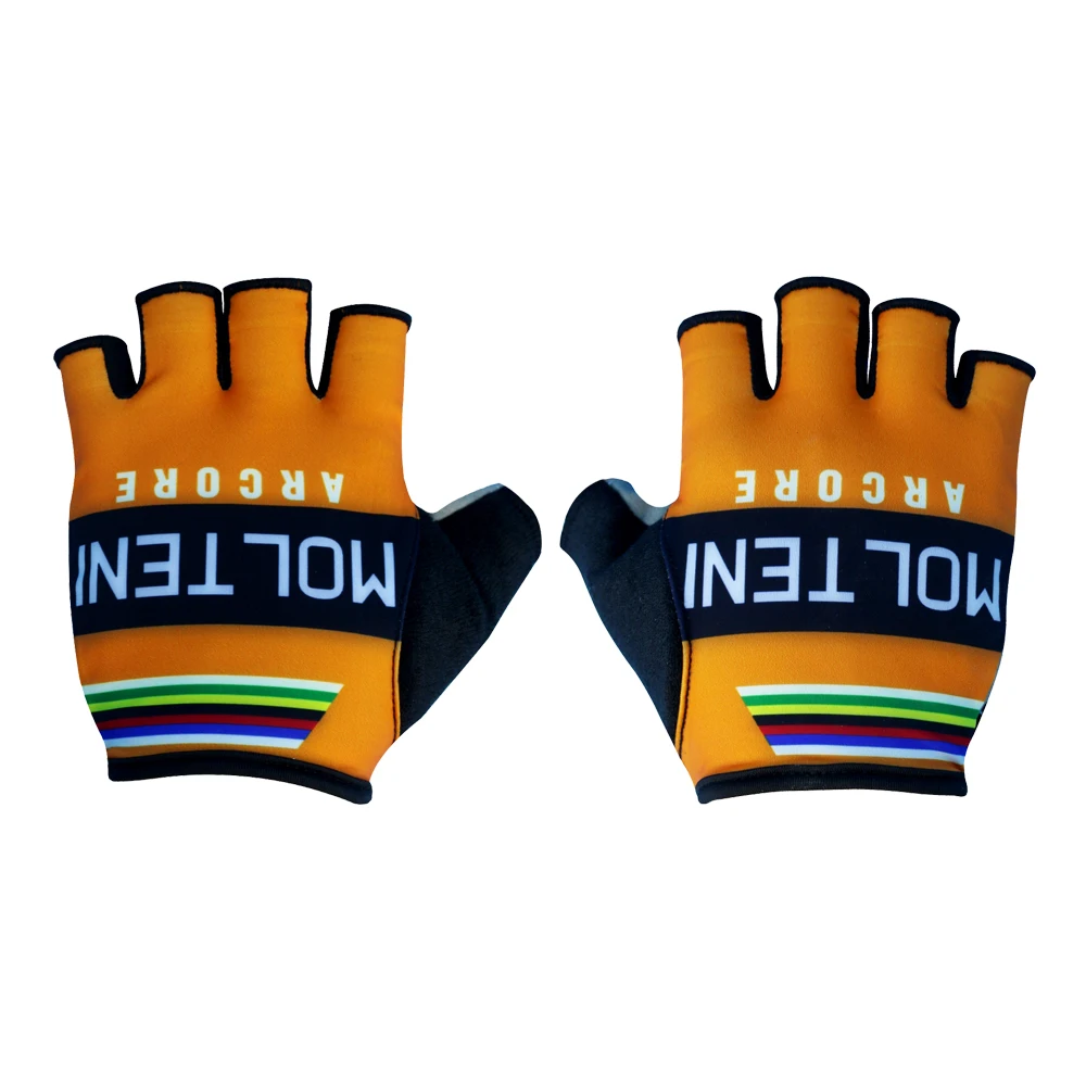 

Classic Men's Cycling Gloves Half-finger Guantes Ciclismo Summer Breathable Lycra Fabric