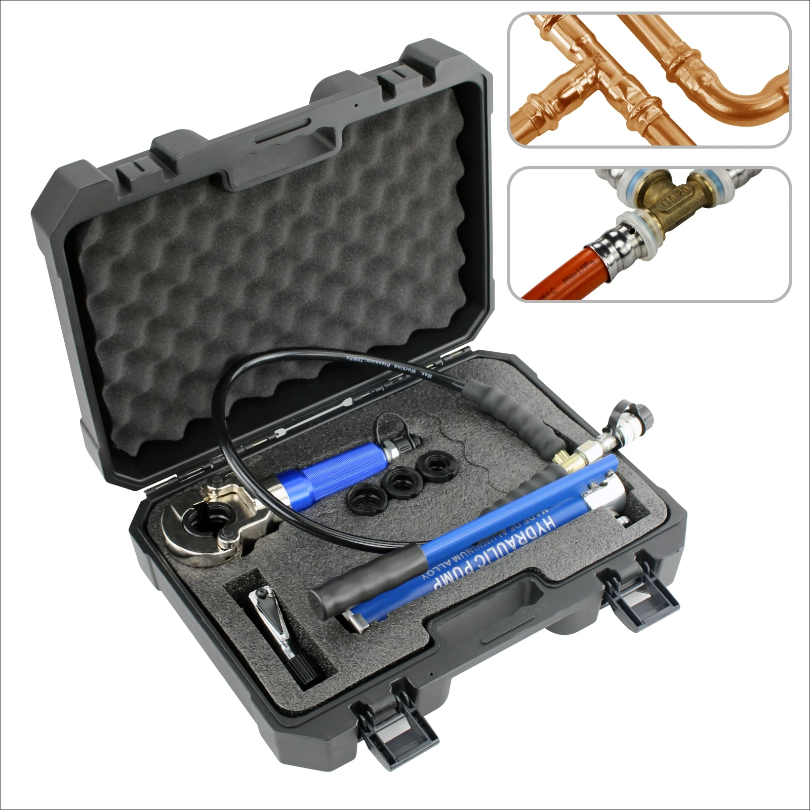 Гидравлические инструменты для обжима труб Pex прессования сантехники с зубами TH U