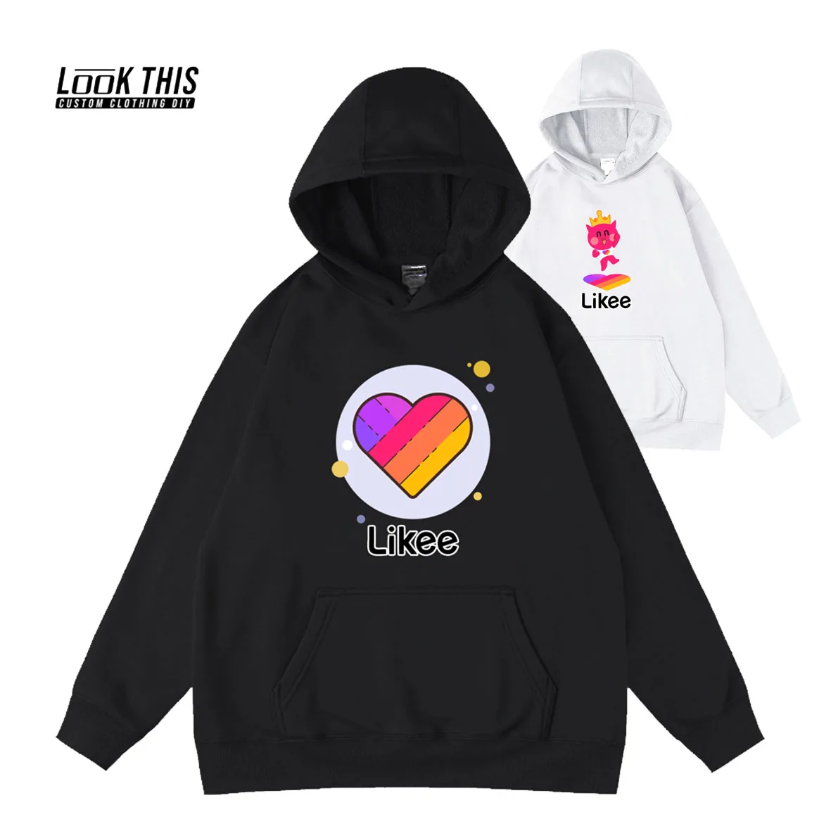 

Colorful Likee Girls/boys Long Sleeves Children's Clothing Kids Sweatshirt Clothes Hoodie Spring Autumn Oversized Hoodies