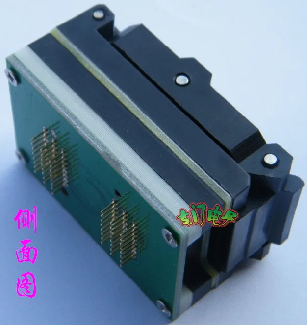 Высококачественный флип зонд BGA63 поворотный 48 тестовый сиденье Разъем Флип тип Bga поворот ожогов|Крышки с