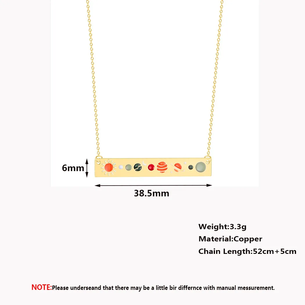 Чокер Chandler женский астрономический цепь с кулоном в виде фазы лунной Луны