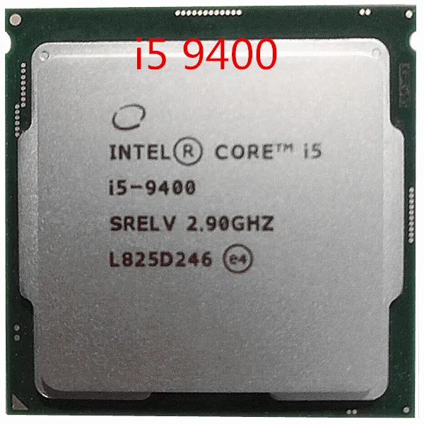 Intel Core i5-9400 процессор i5 9400 Процессор 6Core 6 нить 2,9 GHz 9MB 14nm 65 Вт FCLGA1151