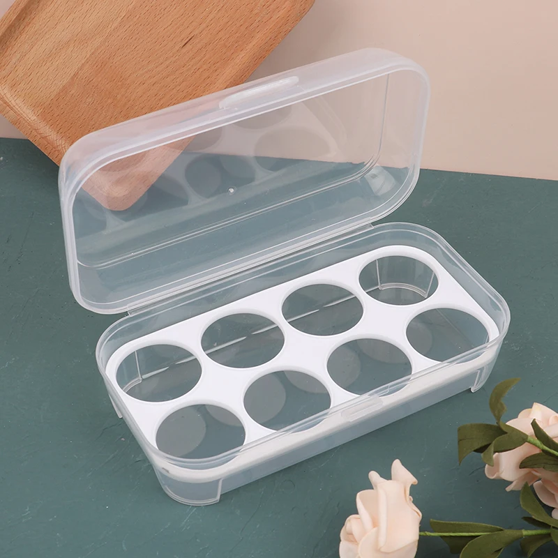 8 ячеек коробка для хранения косметических спонжей пластиковая пустая сушки