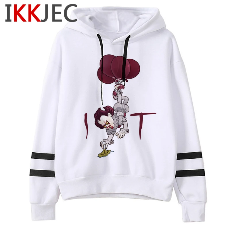 Это клоуны Забавный мультфильм толстовки для мужчин/wo мужчин Pennywise лузер фильм ужасов толстовки повседневное хип-хоп Уличная Толстовка мужской/женский - Цвет: 2706