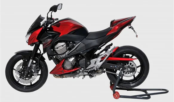 Новогодний Мотоцикл Обтекатели для kawasaki z800 2013 Обтекатель Набор инъекций хорошее качество Крышка Сиденья Оранжевый Черный - Цвет: Прозрачный