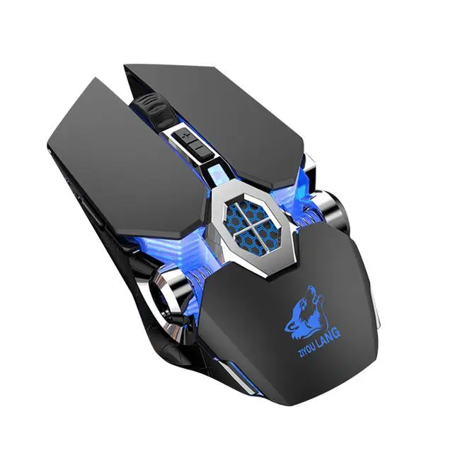 

X13 Wireless Gaming Mouse 2.4G 5.0 2400DPI USB Rechargeable Mouse for Windows Computer PC